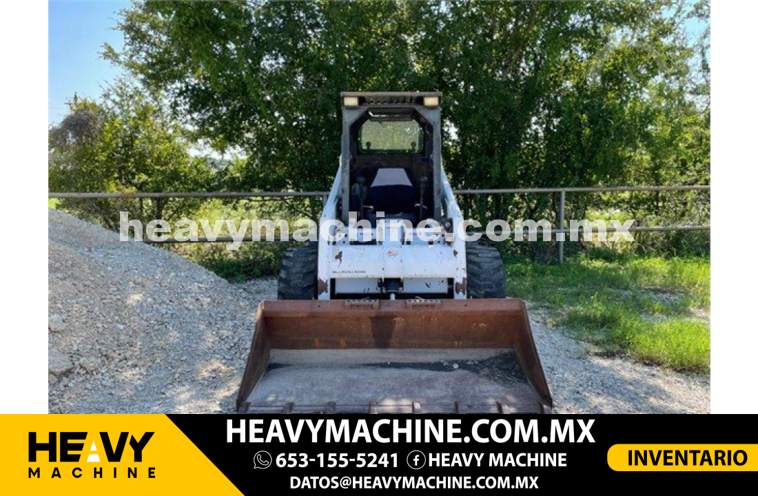 Maquinaria Pesada Mini Cargador 2005 BOBCAT 863